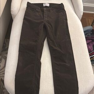 GAP Chocolate Brown Corduroys
